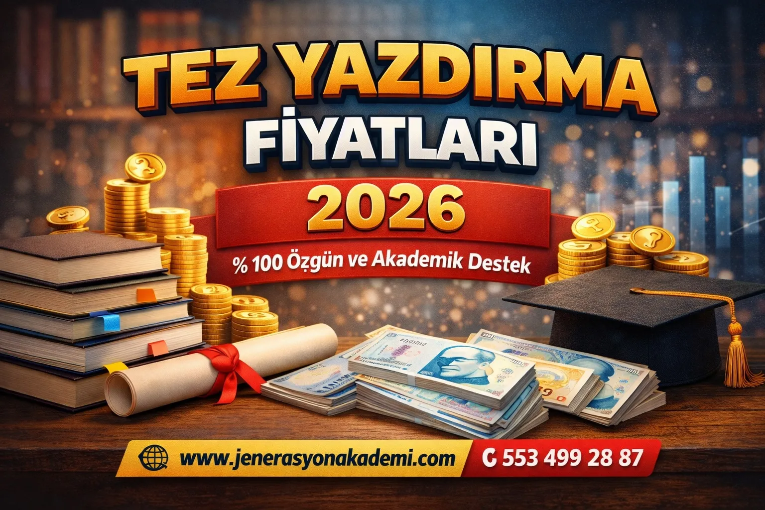 Tez yazdırma fiyatları 2026 